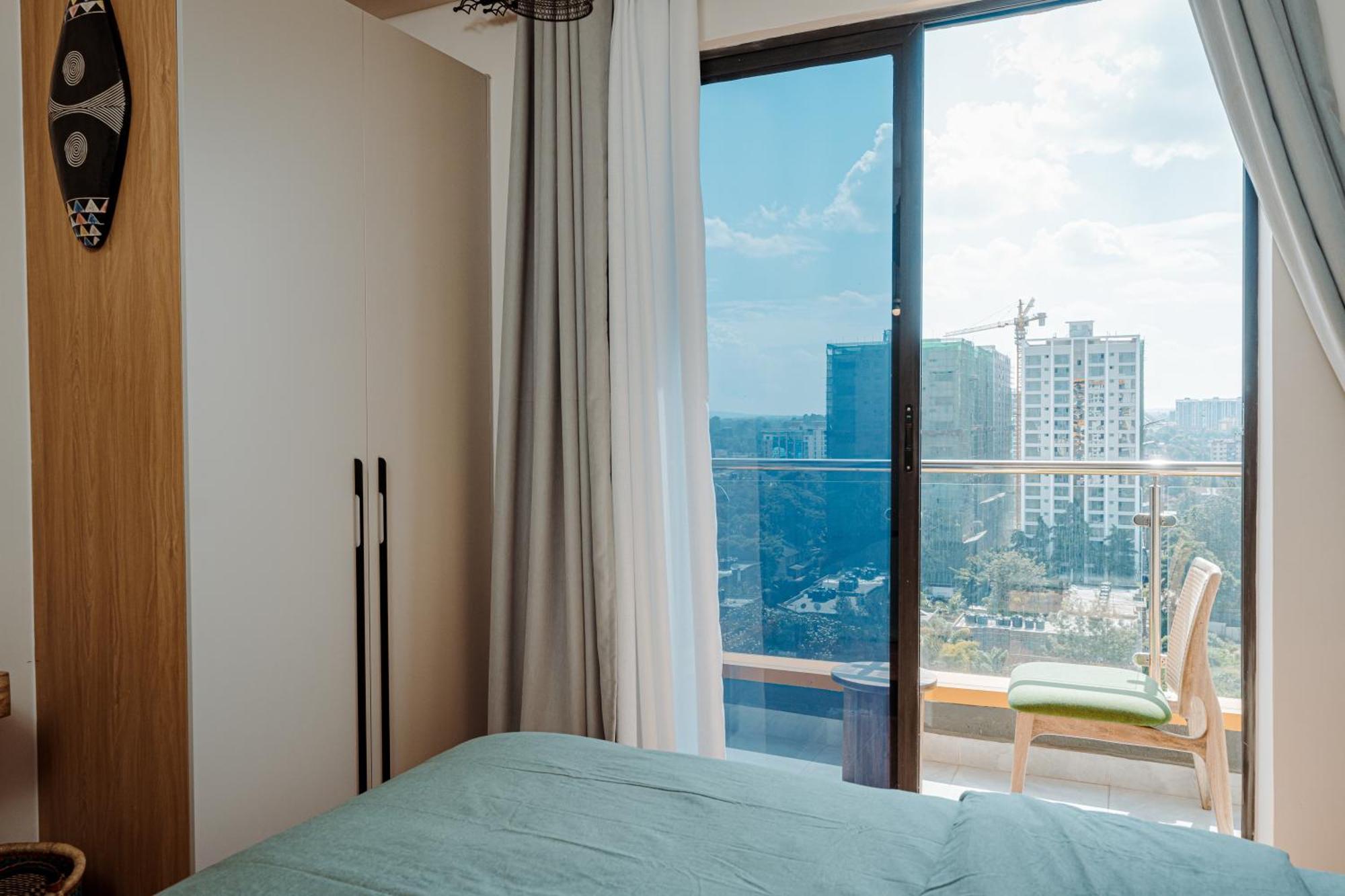 Wilma Towers 11th Floor One Bedroom Apartment, Swimming Pool, Gym, Sauna,steam Workspace ,wonderiss Homes Kilimani Living