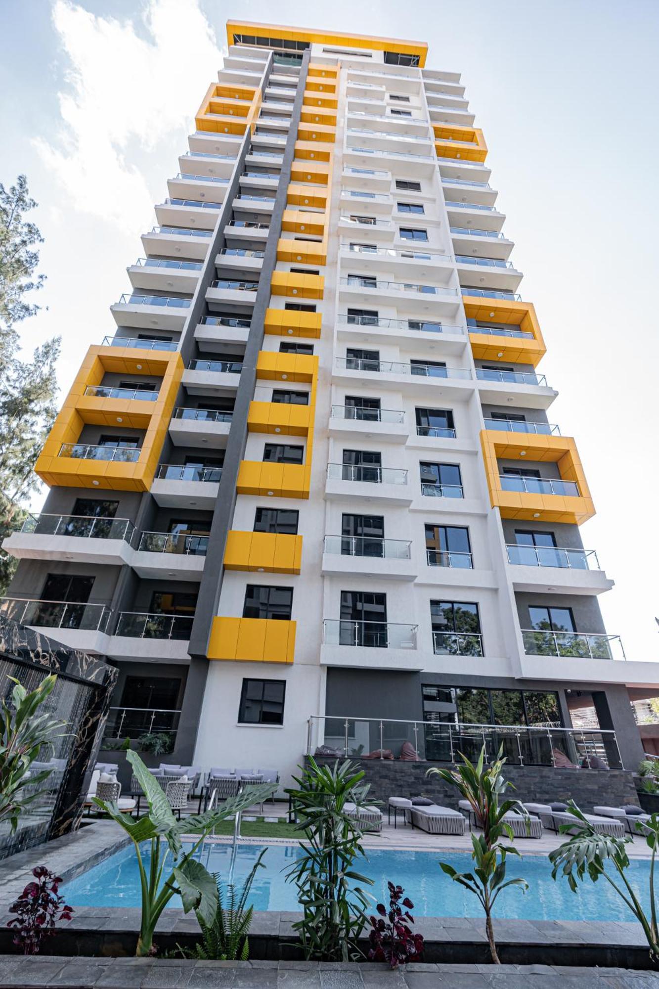 Wilma Towers 11th Floor One Bedroom Apartment, Swimming Pool, Gym, Sauna,steam Workspace ,wonderiss Homes Kilimani Living Найроби